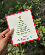 With love Christmas Thread Card