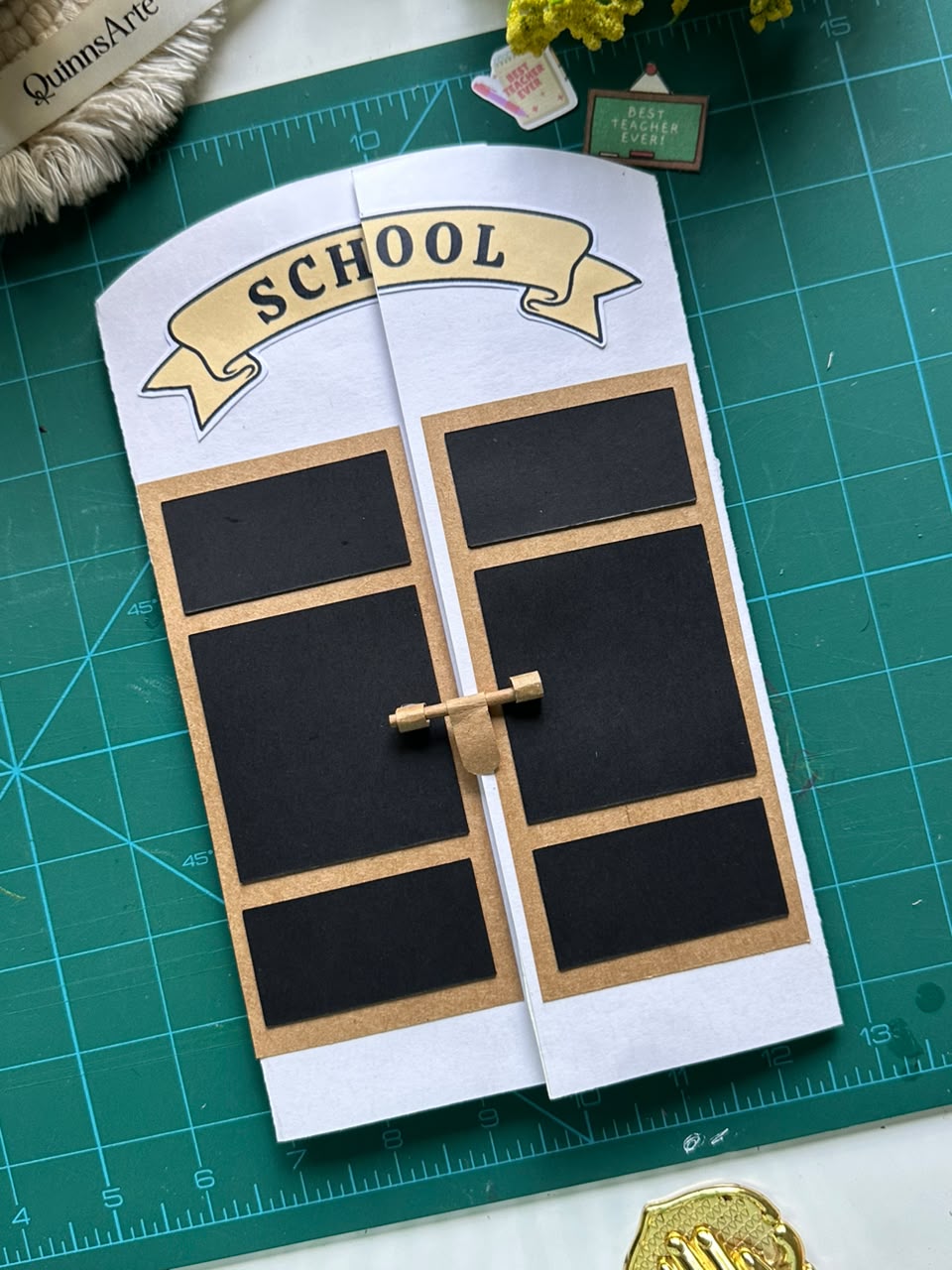 Teachers Day Tri Fold Card