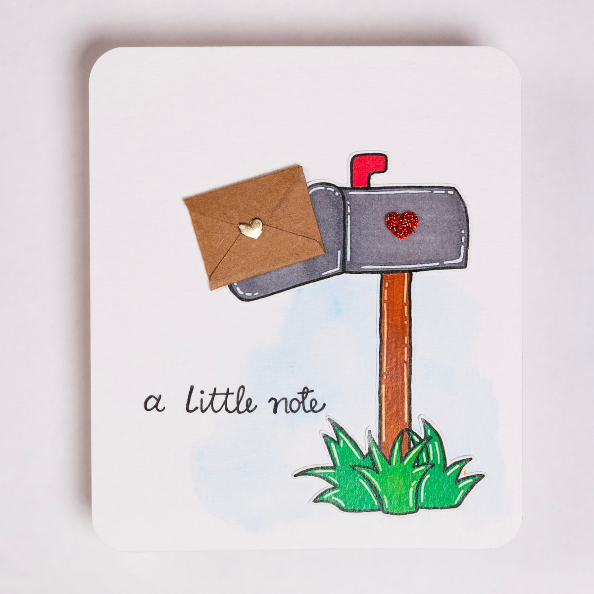 A Little Note Creative Card