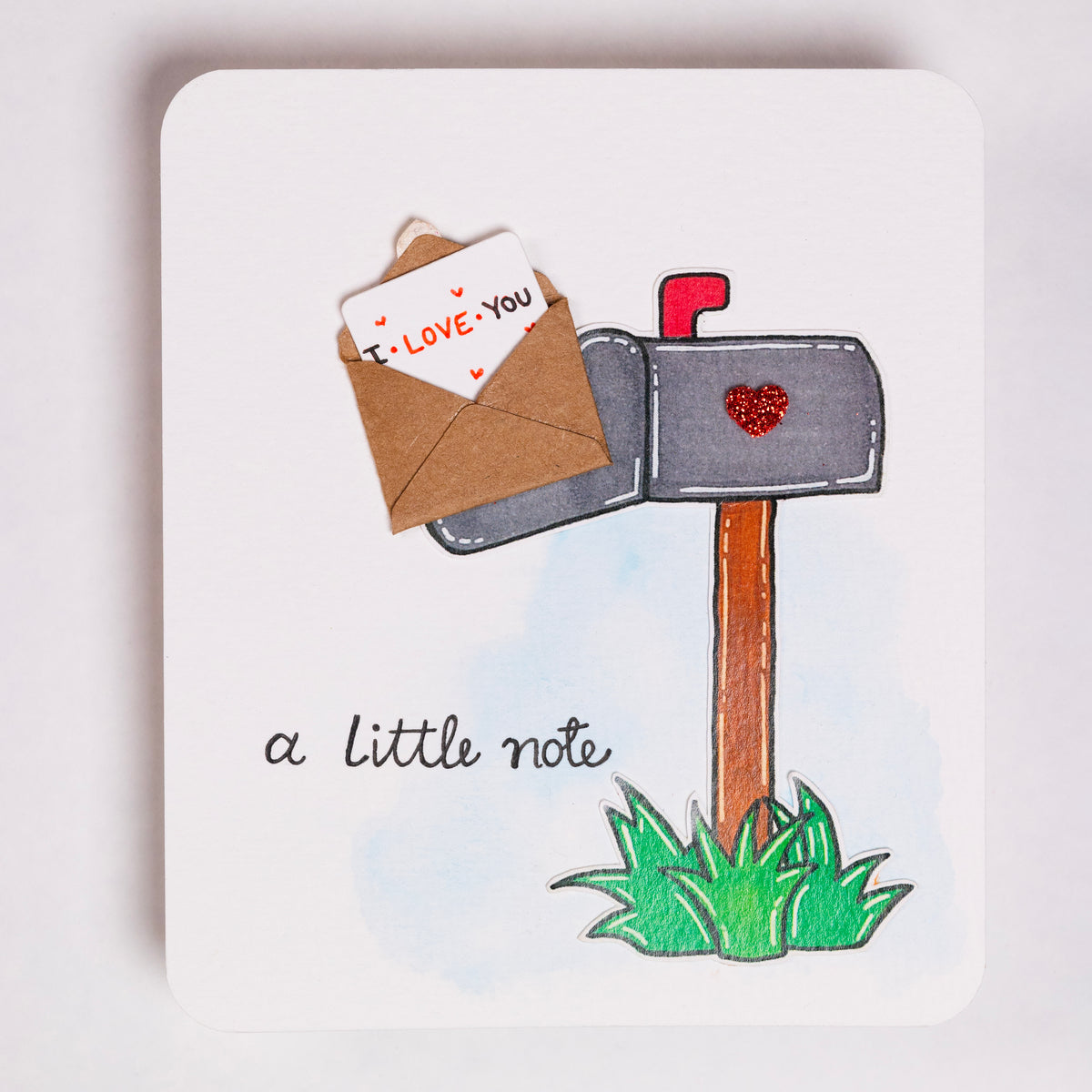 A Little Note Creative Card
