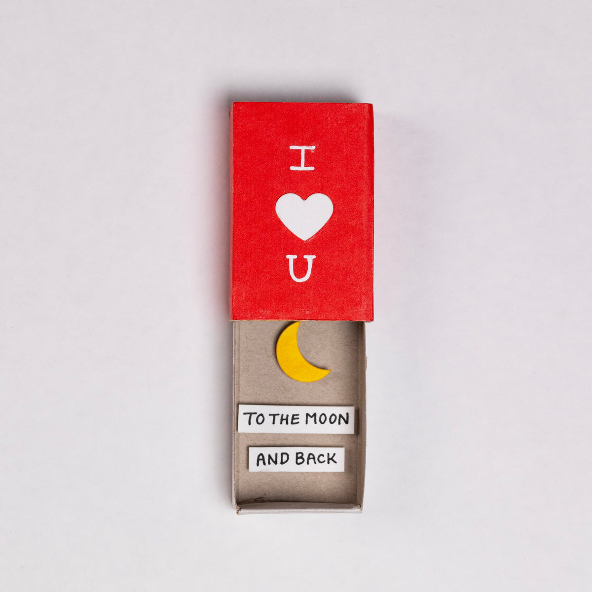 Moon And Back Matchbox