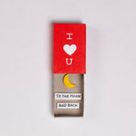 Moon And Back Matchbox