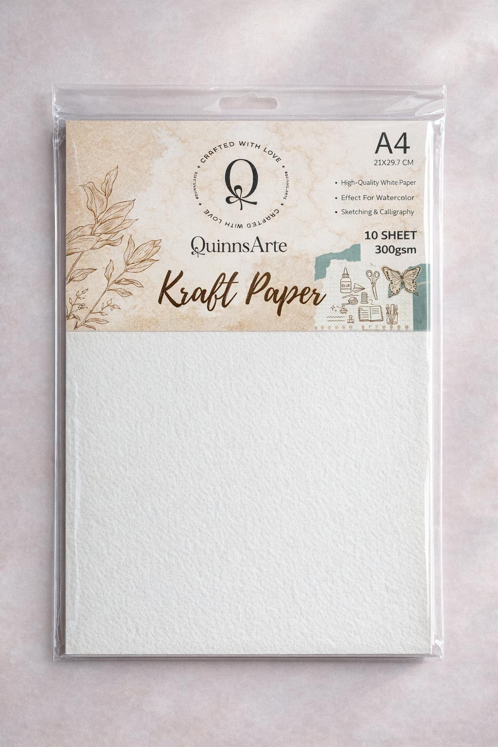 Kraft paper White 300 gsm