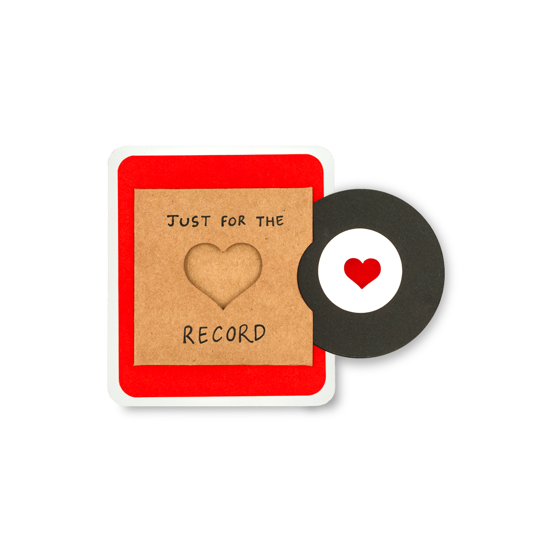 Just for the Record Creative Card