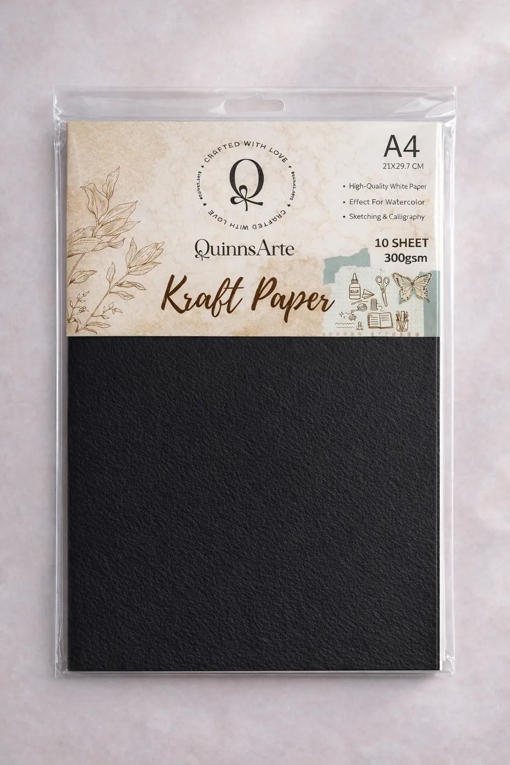 Kraft paper Black 300 gsm