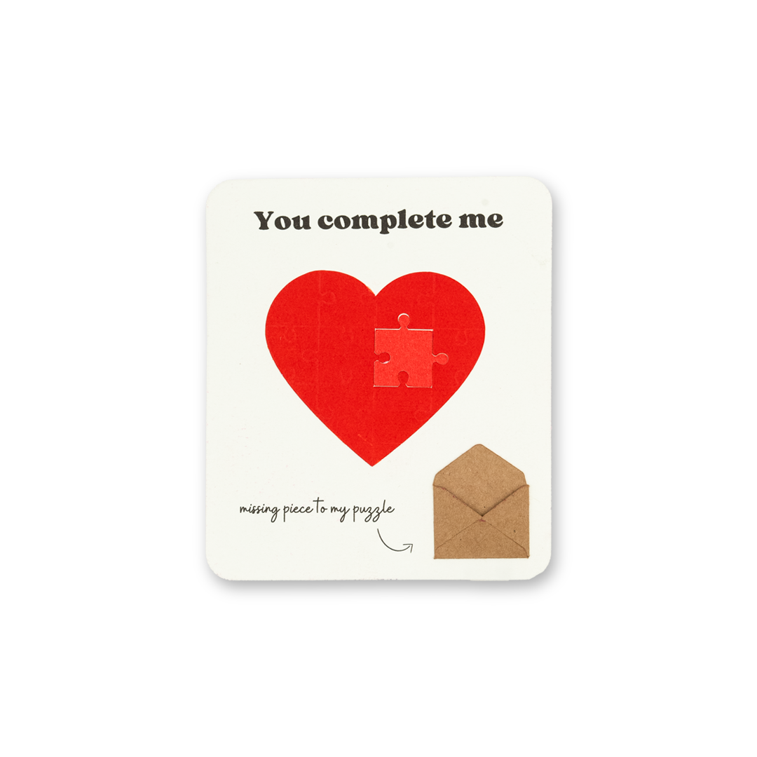 You Complete Me Card
