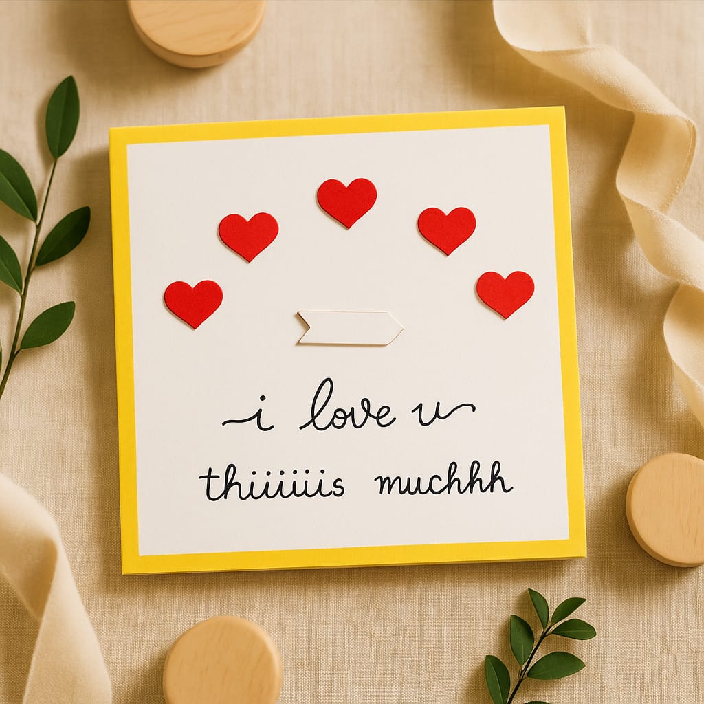 I love you card