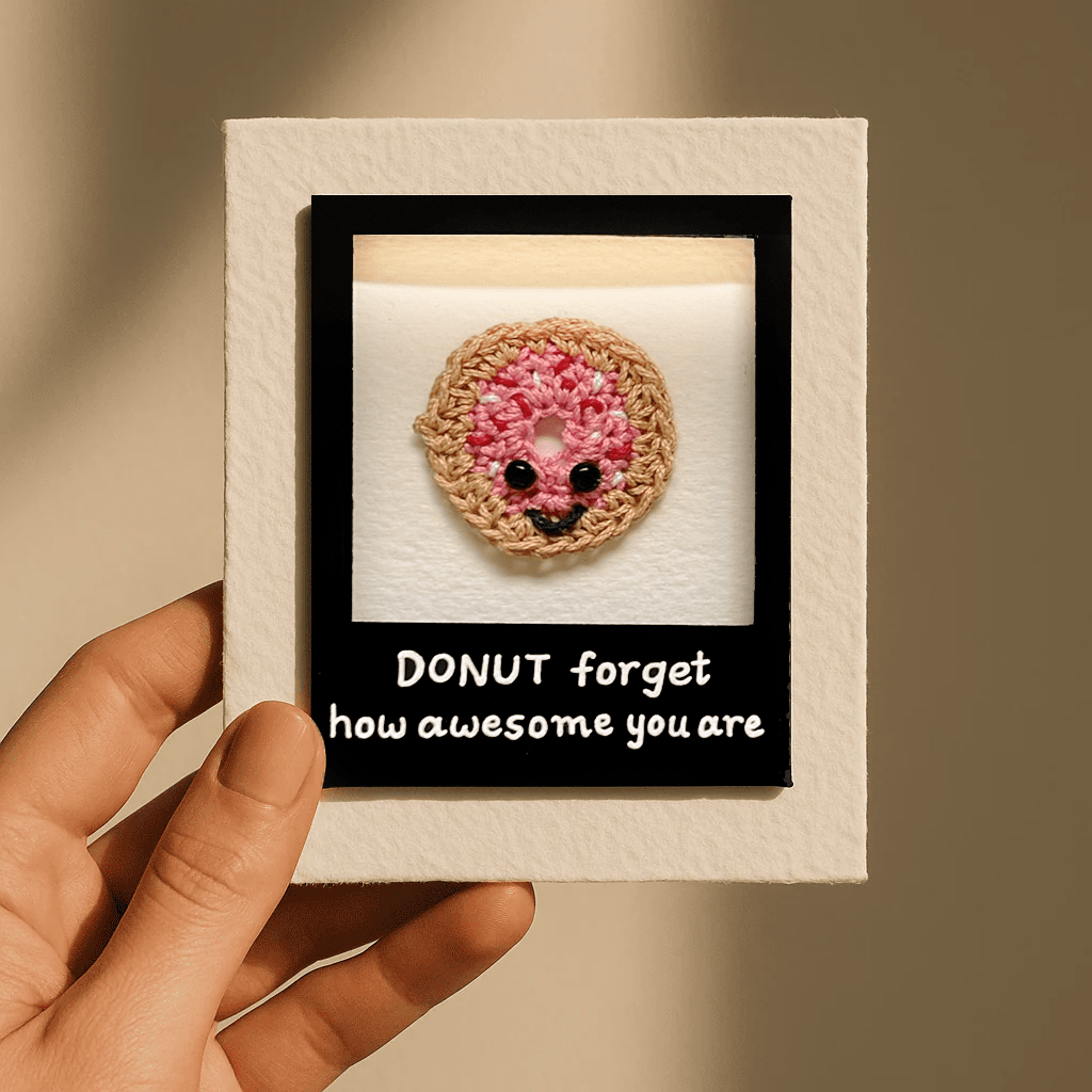 Dount Forget Polaroid Card
