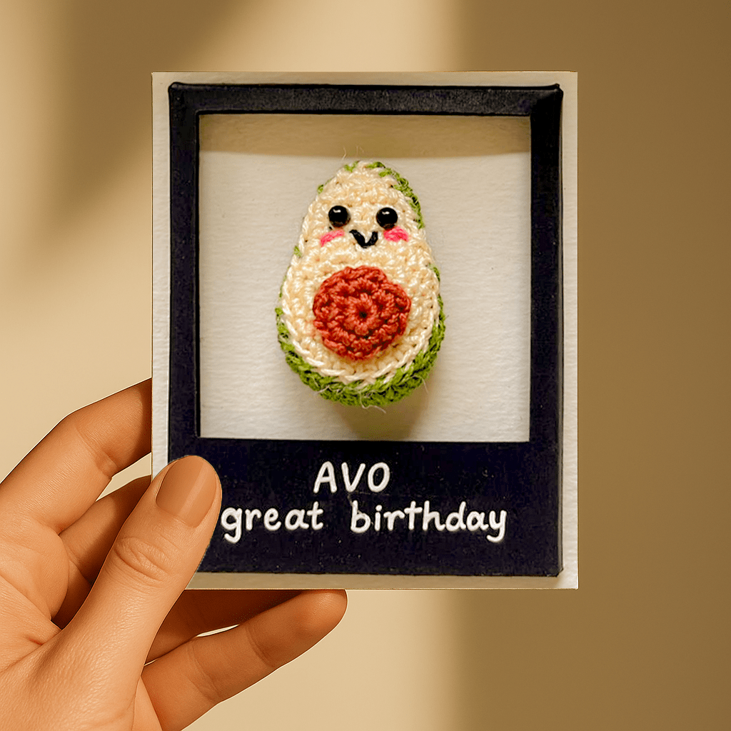 AvoGreat 3D Polaroid Card
