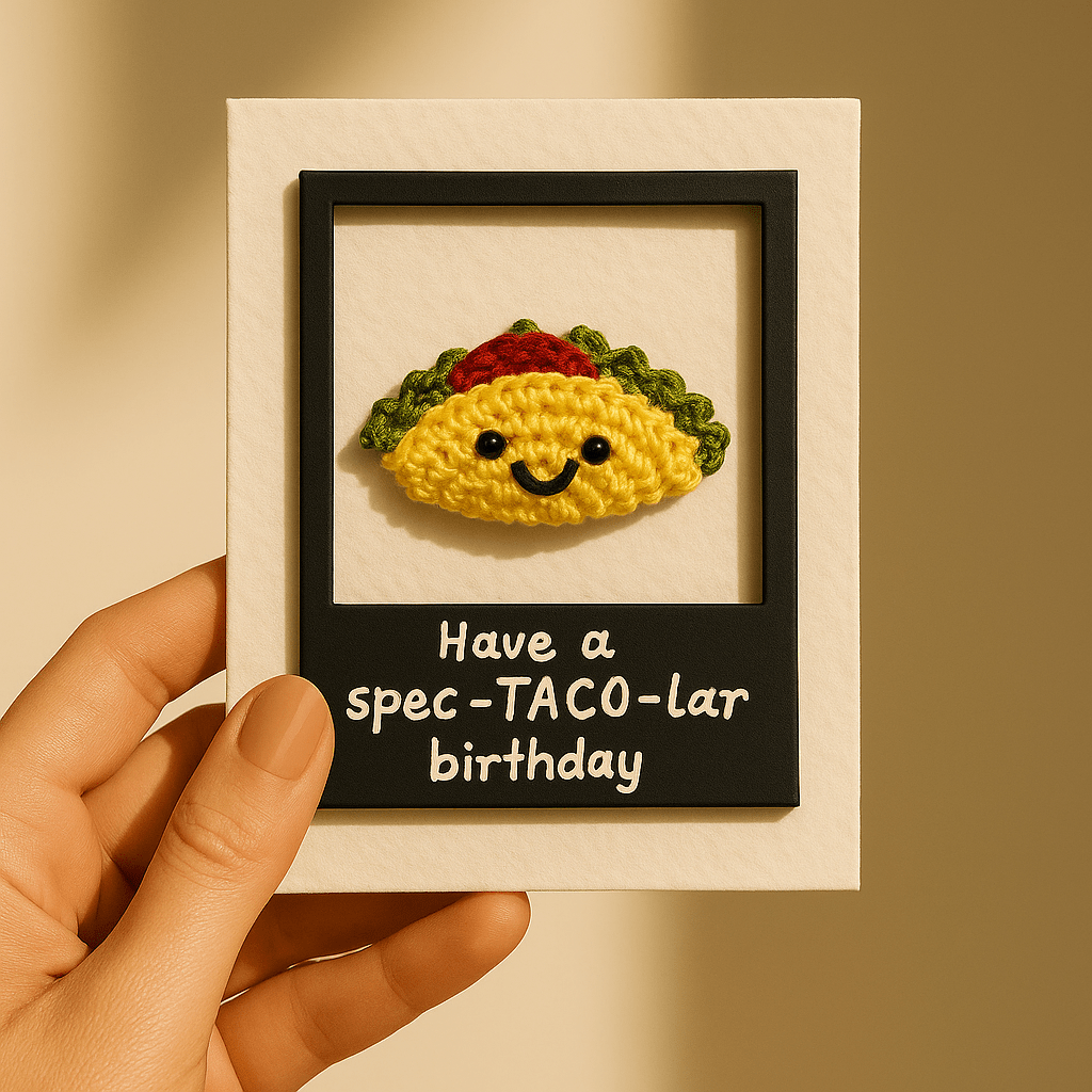 Spec-Taco-Lar Polaroid Card