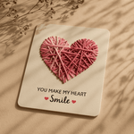 My Heart Thread Card