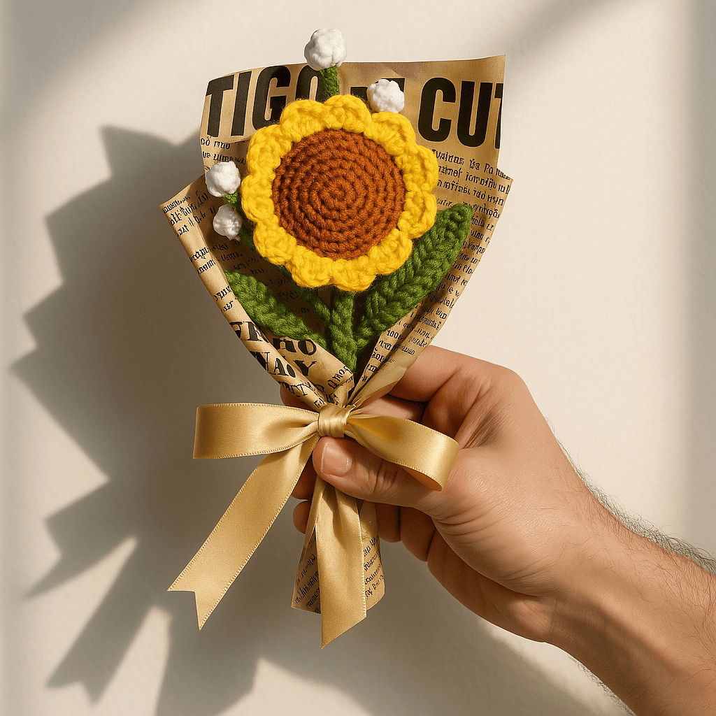 Sunflower Crochet Flower