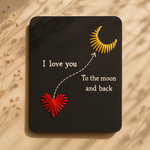 Moon And BackThread Card
