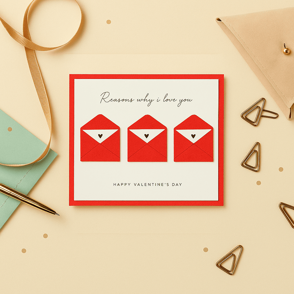 Reasons I Love You Creative Card
