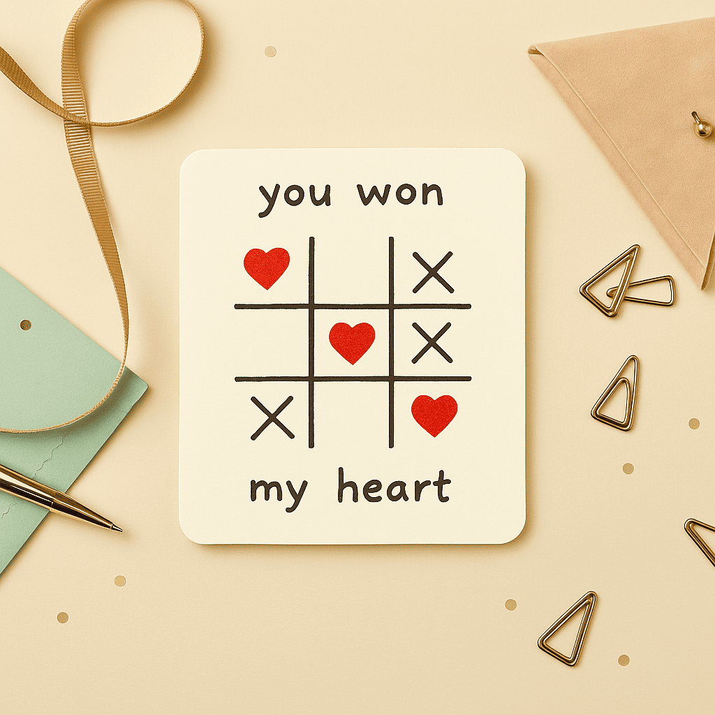 You Won My Heart Card