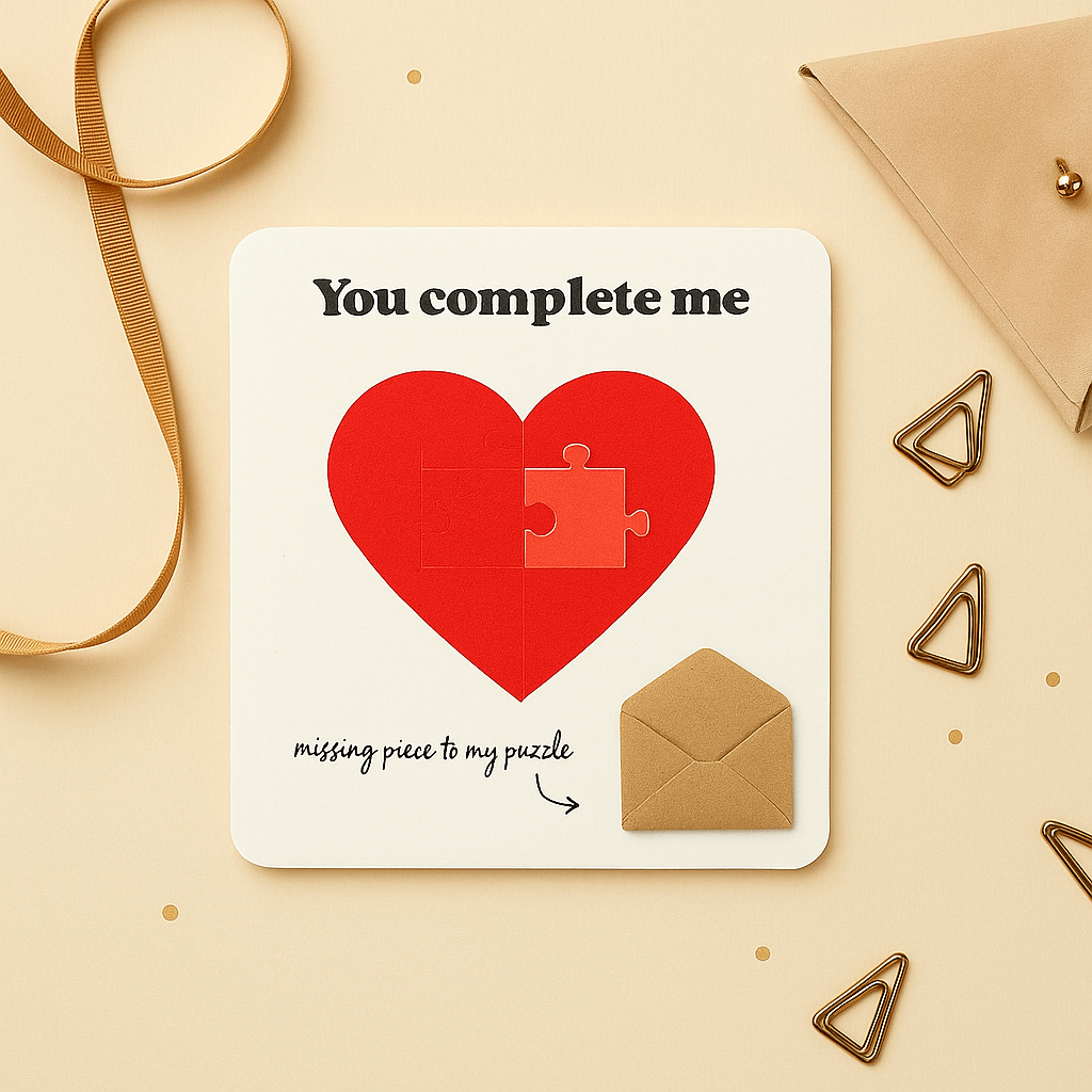 You Complete Me Card