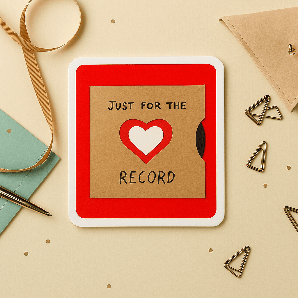 Just for the Record Creative Card