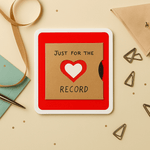 Just for the Record Creative Card