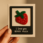Strawberry Polaroid Card