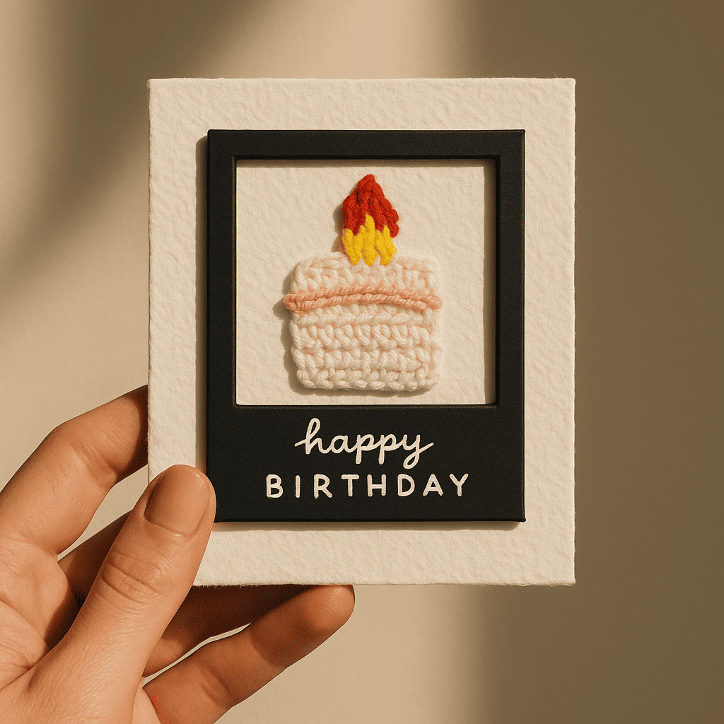 Happy Birthday Polaroid Card