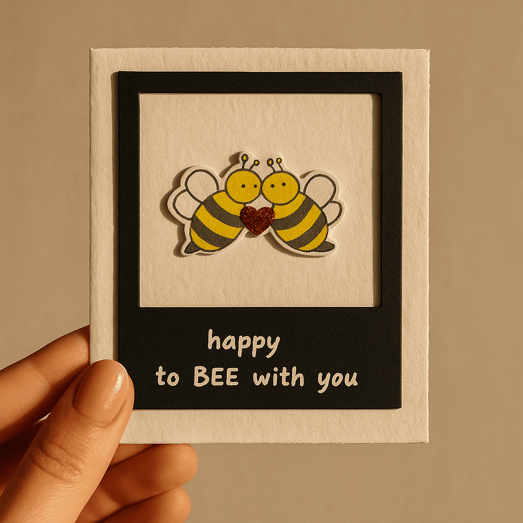 To Bee With YouPolaroid Card