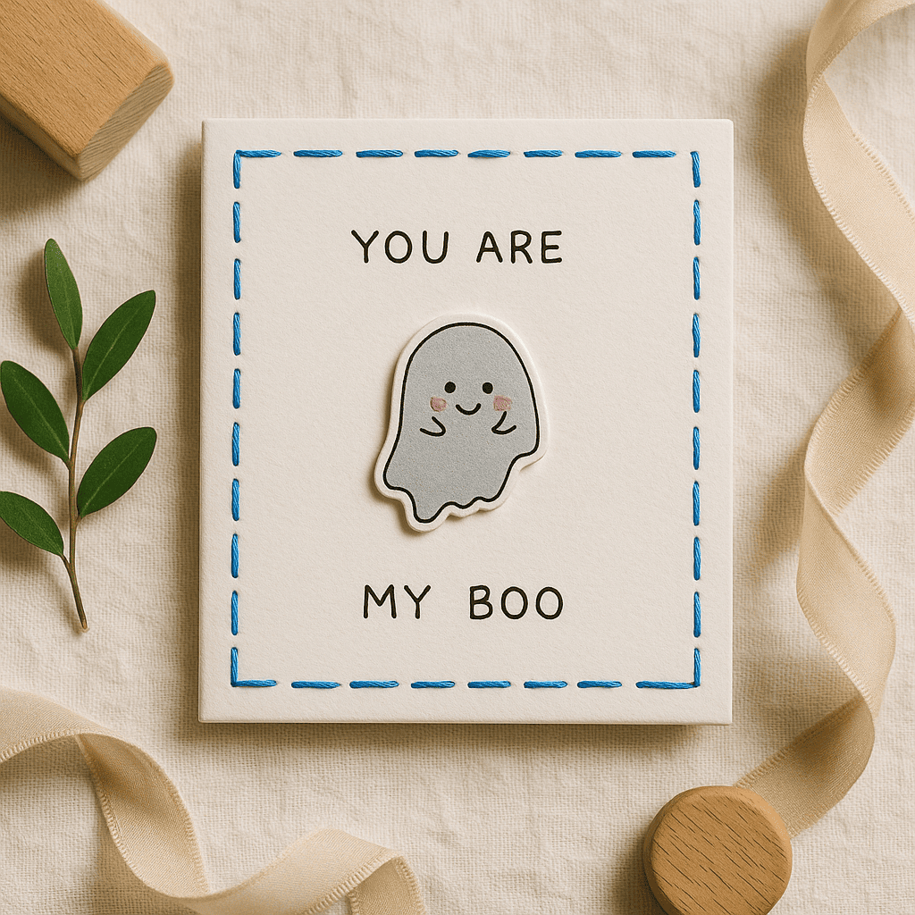 You Are My Boo Pun Card