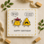 Happy Birthday Pun Card