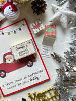 Santa Truck Christmas Card