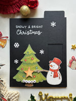 Snowman Christmas Slider Card