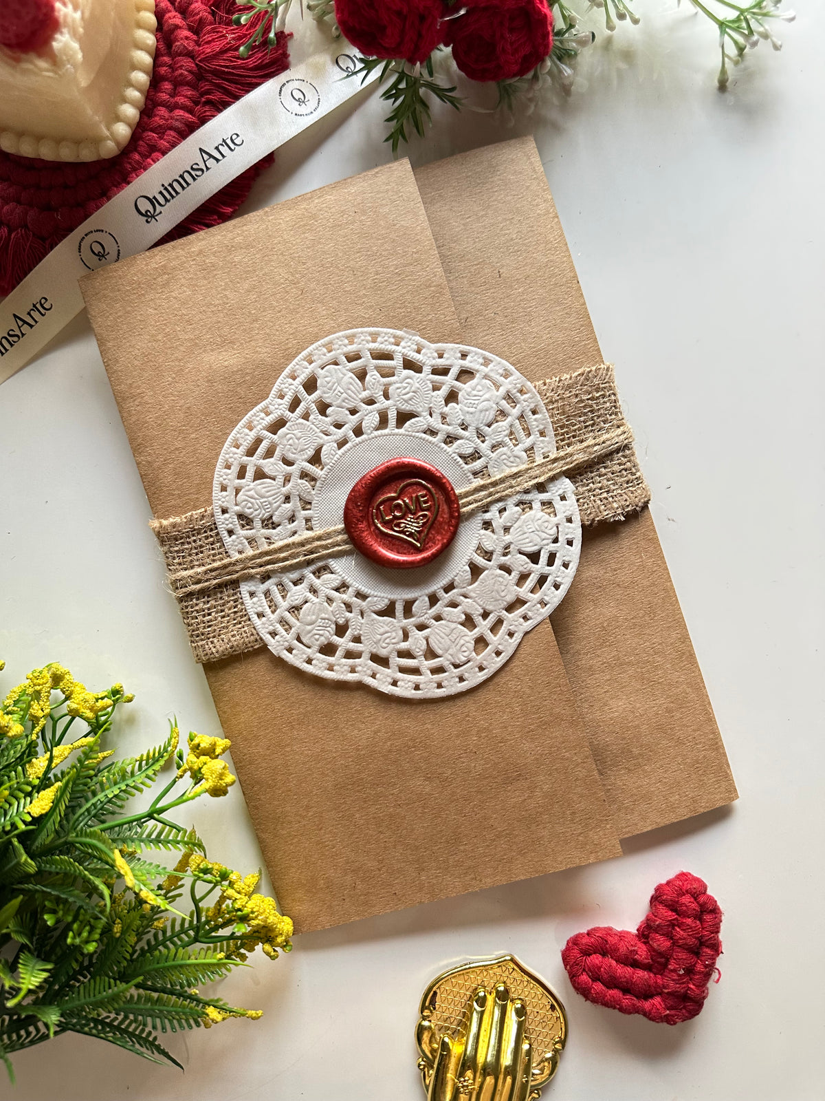 You & Me Creative Letter Card