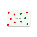 I Love You Letter Card
