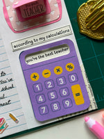 Teachers Day Tri Fold Card