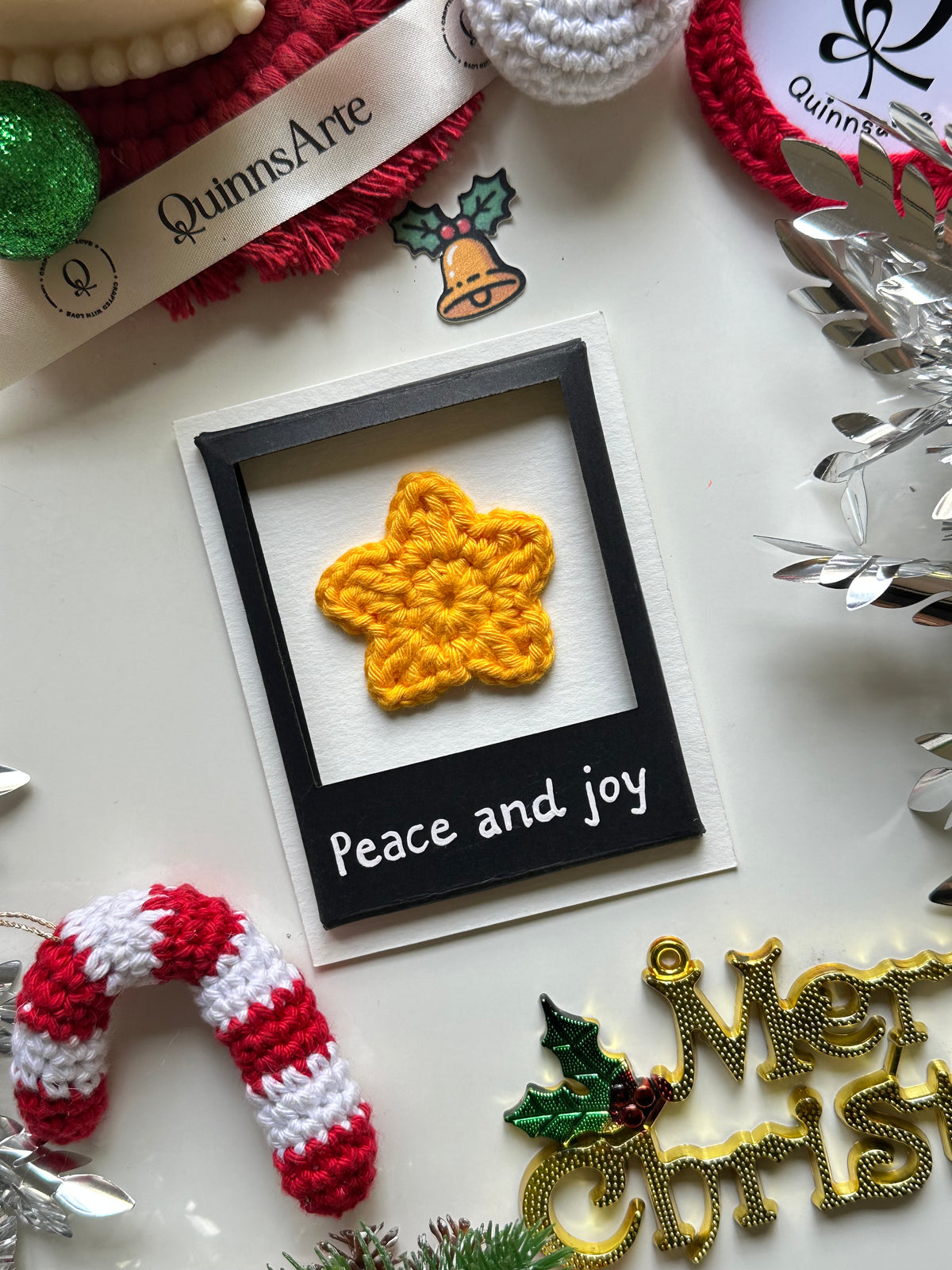 Peace & JoyChristmas Polaroid