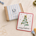 Christmas Bell Thread Card DIY Kit