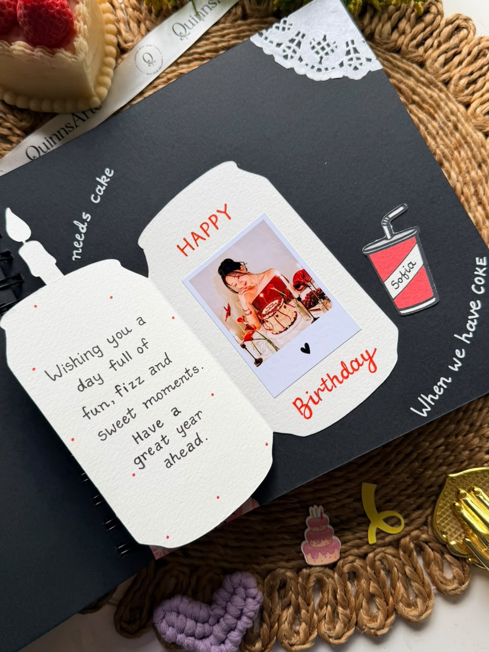 Diet Coke Birthday Card