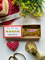 5 Star Valentine Matchbox