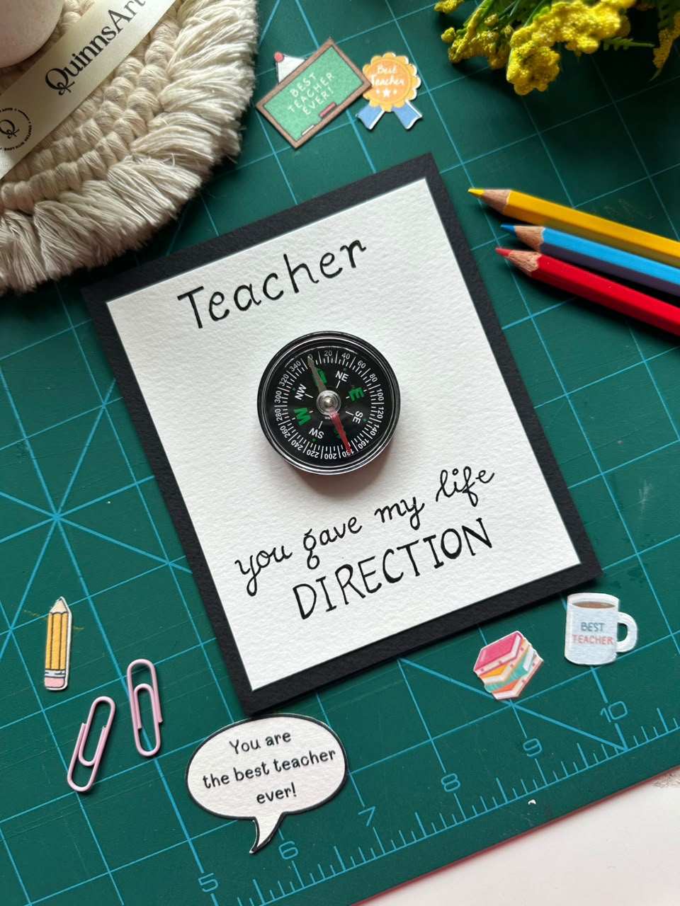 Compass Teacher’s Day Card