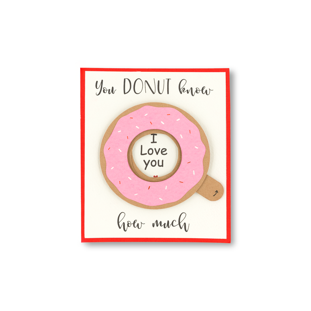 Red Donut Functional Card