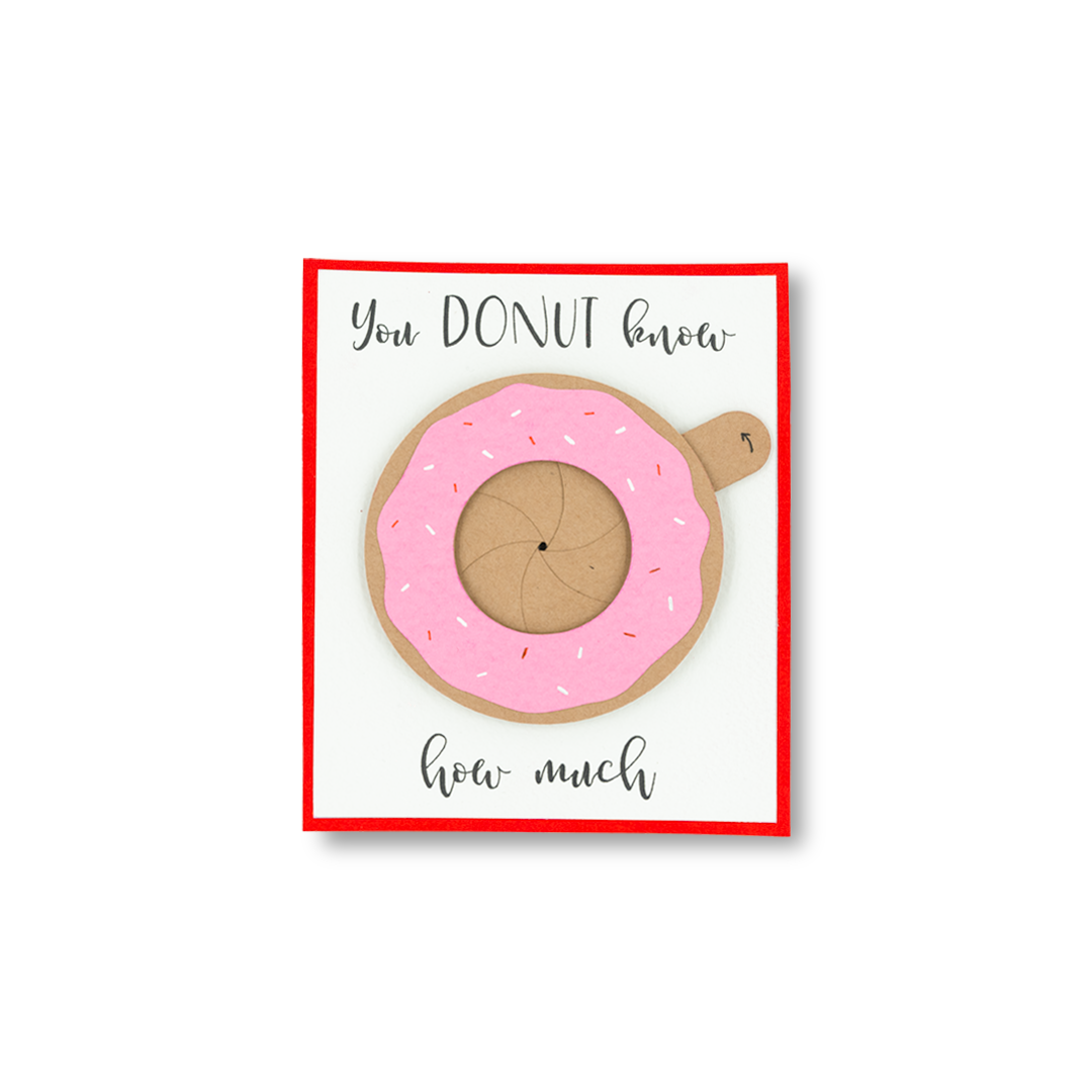 Red Donut Functional Card