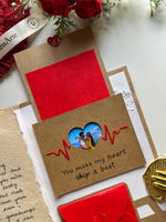 You & Me Creative Letter Card