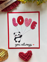 LOVE you always Thread Card