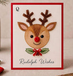Rudolph Christmas Card Printable Template