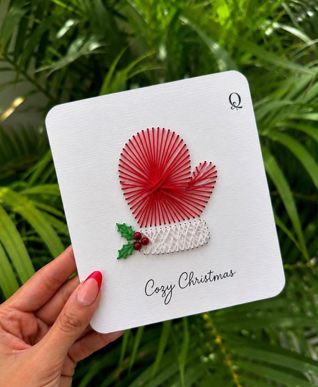 Cozy Mitten Christmas Printable Template