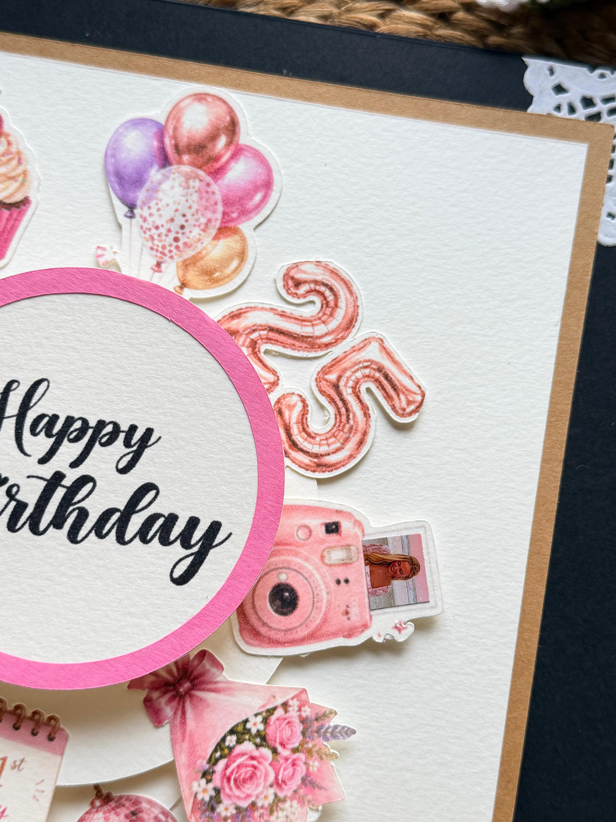 Spin and Surprise Birthday Card