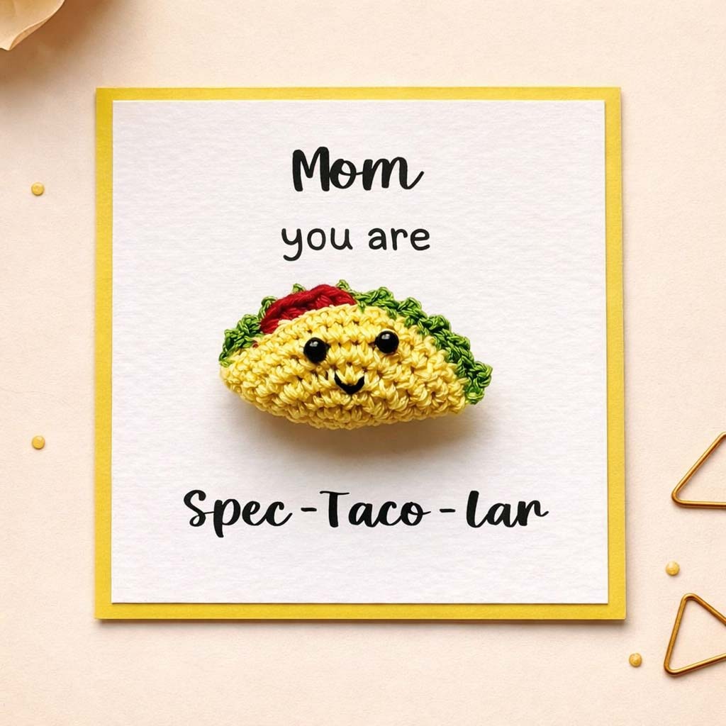 Spec-Taco-Lar Crochet Card