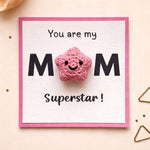 Superstar Mom Crochet Card