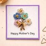 Floral Bouquet Crochet Card