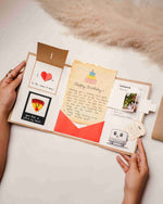 Creative Letter Card- Birthday open