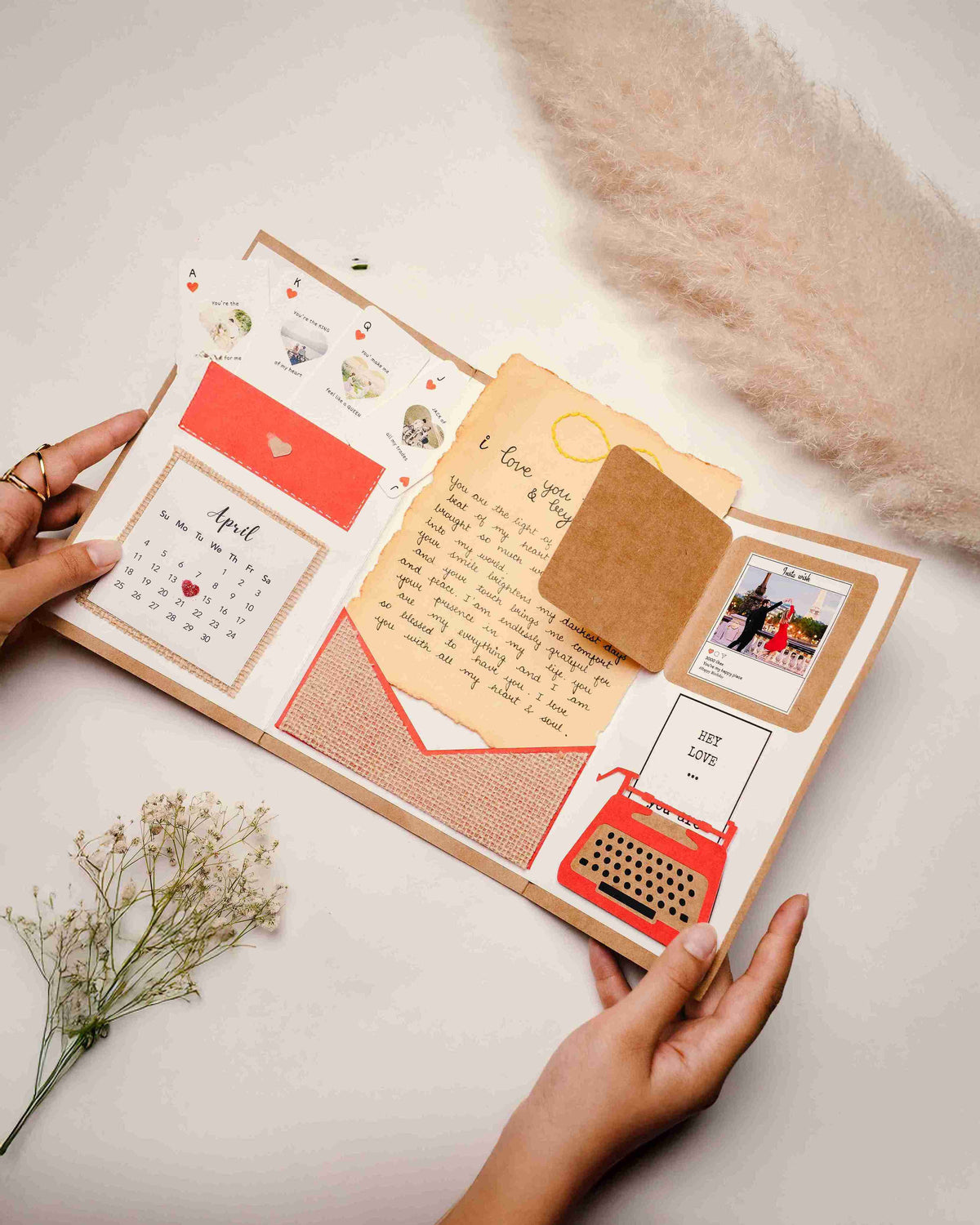 Creative Letter Card Infinity Insta