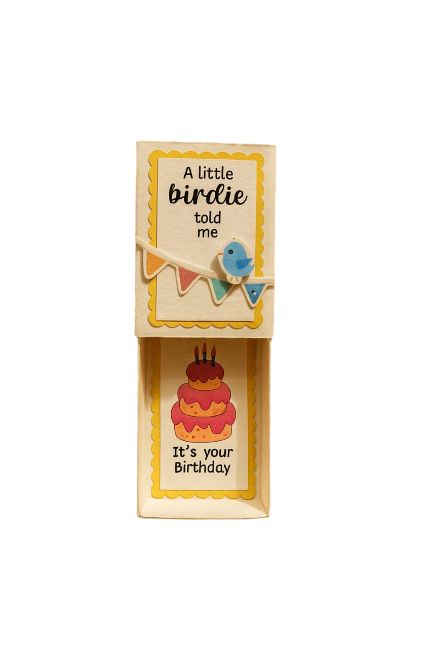 Birthday Matchbox